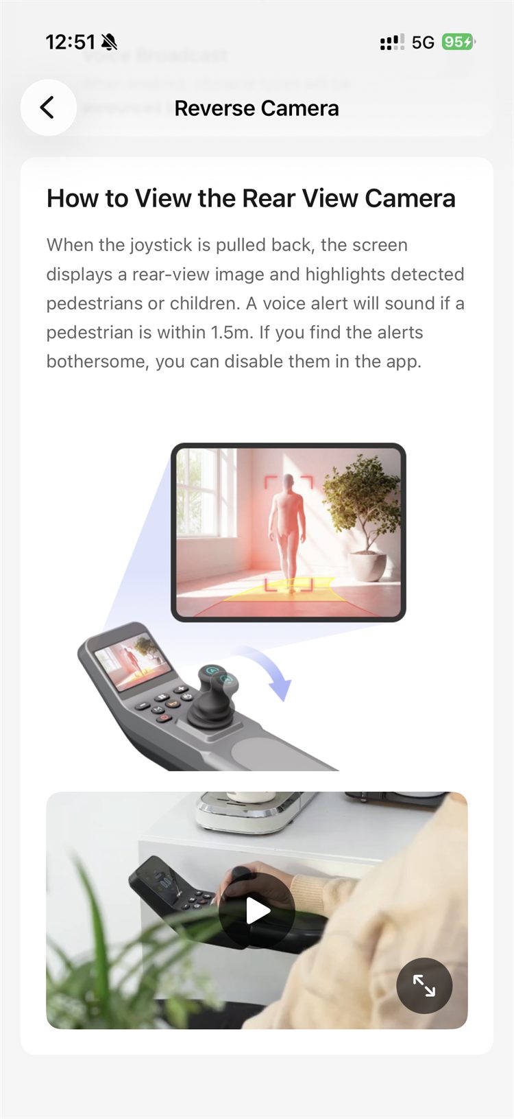 Rear-view camera - EZ Link 365 App
